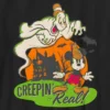 Boy's Mickey & Friends Halloween Retro Mickey Mouse Creepin' It Real T-Shirt