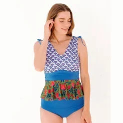 Lime Ricki Women's Block Floral Peplum -Best Clothing Store GUEST 88e32f39 074c 4e6b af09 b6b587f567bd