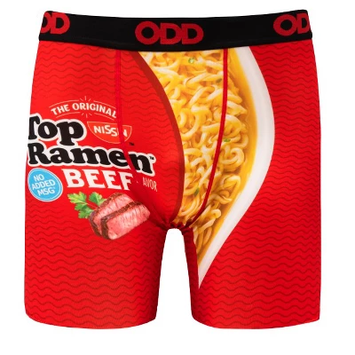 Odd Sox Men's Funny Underwear Boxer Briefs, Top Ramen Noodle Soup Flavors, Novelty Print 10 Odd Sox Men's Funny Underwear Boxer Briefs, Top Ramen Noodle Soup Flavors, Novelty Print - Image 8