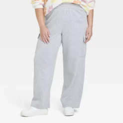 Women's Cargo Graphic Pants - Gray -Best Clothing Store GUEST 89bb0dfb 07ab 41ae ae89 deecfc48b768