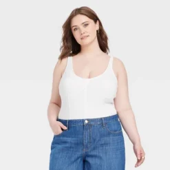 Women's Corset Tank - Universal Thread™ -Best Clothing Store GUEST 8a450bb1 8fff 43b3 983f f4b65db9a1e6