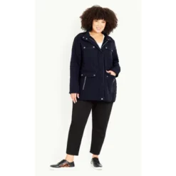 Women's Plus Size Lightweight Quilted Jacket - Navy | EVANS 20 Women's Plus Size Lightweight Quilted Jacket - Navy | EVANS -Best Clothing Store GUEST 8a8a0d5e c747 4f08 92b7 401eeae4fab1