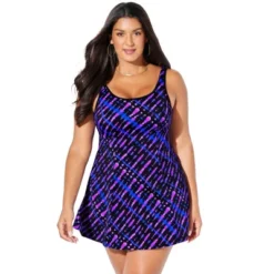 Swimsuits For All Women’s Plus Size Chlorine Resistant Tank Swimdress -Best Clothing Store GUEST 8be4d122 bddc 46cc 85eb 727d9f2a1d11