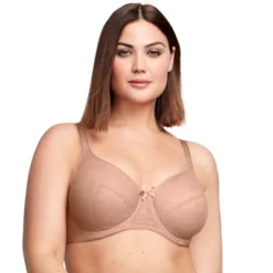 Glamorise Womens Lace Comfort WonderWire Underwire Bra 9855 Cappuccino -Best Clothing Store GUEST 8c90e019 7232 4c87 b957 d38edebd9873