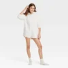 Women's Cozy Pajama Romper - Colsie™ White -Best Clothing Store GUEST 8def7223 83ac 4594 91f3 698a22a8c77e