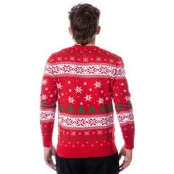 SpongeBob SquarePants Men's Snowflake Catching Ugly Sweater Knit Pullover 8 SpongeBob SquarePants Men's Snowflake Catching Ugly Sweater Knit Pullover -Best Clothing Store GUEST 8eaa892a 19e2 475f b705 6407761d6f07