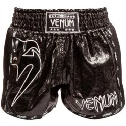 Venum Giant Infinite Muay Thai Shorts - Black/Black