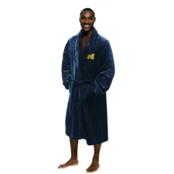 NCAA Michigan Wolverines Silk Touch Bathrobe