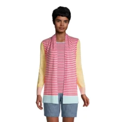 Lands' End Women's Tall Cotton Open Long Cardigan Sweater -Best Clothing Store GUEST 904447c9 7846 4db7 98aa e417026289ee