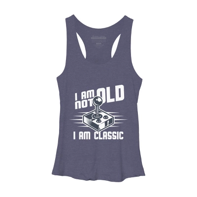 Women's Design By Humans I Am Not Old I Am Classic By Nerdycorner Racerback Tank Top 5 Women's Design By Humans I Am Not Old I Am Classic By Nerdycorner Racerback Tank Top - Image 3