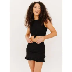 Lime Ricki Women's Black Ultra High-Waist Skirt W/ Bottoms -Best Clothing Store GUEST 91565493 d279 4fba 86a4 9b684253cdf4