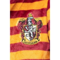 Harry Potter Juniors' Striped Ruffle Hooded Plush Fleece Robe -Best Clothing Store GUEST 91f4b4a7 05a2 4c71 bfb9 804f48573ef0