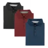 Mio Marino - Designer Golf Polo Shirt - 3 Pack -Best Clothing Store GUEST 93c34632 3c54 447c ac4d 9332a1acd58b