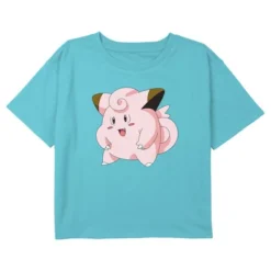 Girl's Pokemon Clefairy Profile Portrait Crop Top T-Shirt 8 Girl's Pokemon Clefairy Profile Portrait Crop Top T-Shirt -Best Clothing Store GUEST 944633d7 1e79 4123 9a5b b7d29b38189b