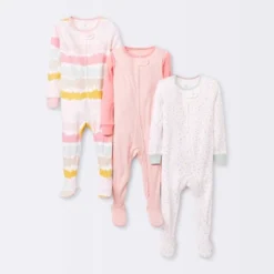 Baby Girls' 3pk Tight Fit Zip-Up Sleep N' Play - Cloud Island™ 18 Baby Girls' 3pk Tight Fit Zip-Up Sleep N' Play - Cloud Island™ -Best Clothing Store GUEST 94b647b5 692f 4f50 8755 4b10b31fbc94
