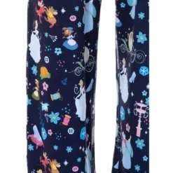 Disney Womens' Princess Cinderella Bibbidi-Bobbidi-Boo Sleep Pajama Pants Black -Best Clothing Store GUEST 94bfee46 9f82 4438 8f02 1249cc137ede