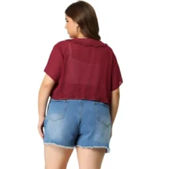 Agnes Orinda Women's Plus Size Cardigan Bolero Lace Floral Sheer Loose Shrug 11 Agnes Orinda Women's Plus Size Cardigan Bolero Lace Floral Sheer Loose Shrug -Best Clothing Store GUEST 94fe89e5 fc1c 4d46 a6e6 7ed30c5a6414