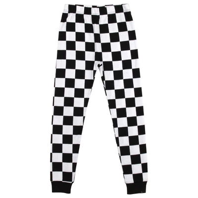 Beetlejuice Group Shot Youth Boy's Black & White Checkered Short Sleeve Shirt & Sleep Pants Set 5 Beetlejuice Group Shot Youth Boy's Black & White Checkered Short Sleeve Shirt & Sleep Pants Set - Image 3