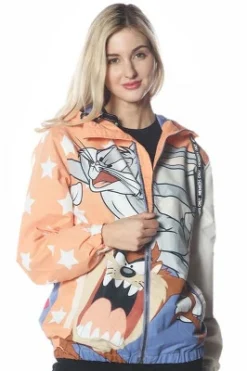 Members Only - Women's Big Bugs Windbreaker Oversized Jacket