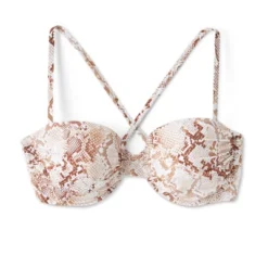 Women's Light Lift Shirred Underwire Bikini Top - Shade & Shore™ Snake Print -Best Clothing Store GUEST 972bc4f6 d6c0 44b8 bd65 7916481bfe9b
