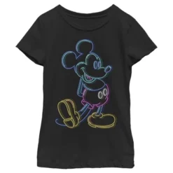 Girl's Disney Neon Mickey T-Shirt 7 Girl's Disney Neon Mickey T-Shirt -Best Clothing Store GUEST 985ac427 4b9e 42ae a4d7 3b49884cad32