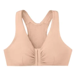 Glamorise Womens Front-Closure Cotton T-Back Comfort Wirefree Bra 1908 Café -Best Clothing Store GUEST 98710312 f7da 4e6a a82c af5ce78cab06