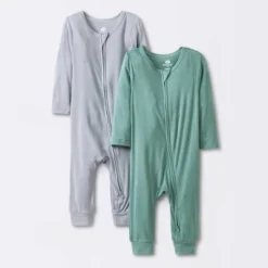 Baby Boys' 2pk Premium Romper - Cloud Island™ Green -Best Clothing Store GUEST 99394d4b a20b 4725 a38e 09108bbd052a