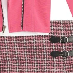 Beautees Girls' 3PC Moto Jacket With Sleeveless Tee And Pleat Skirt -Best Clothing Store GUEST 99488668 78f9 478c 936f 5678362c14fb