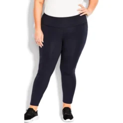 Women's Plus Size Pima High Rise Legging Navy - Average | AVENUE LEISURE 17 Women's Plus Size Pima High Rise Legging Navy - Average | AVENUE LEISURE -Best Clothing Store GUEST 9a2160e6 c50e 4be8 9f4f da858bacdfad
