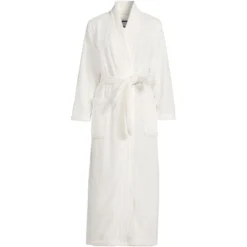 Lands' End Women's Cozy Plush Long Wrap Robe -Best Clothing Store GUEST 9ac1ffa7 a735 489b 946a 0c5ddd053083