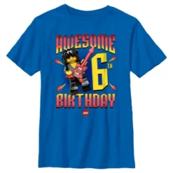 Boy's LEGO® Awesome Rock Star Birthday 6 T-Shirt 9 Boy's LEGO® Awesome Rock Star Birthday 6 T-Shirt -Best Clothing Store GUEST 9b42c5f8 6449 426c 8a2f e3602523fdf9
