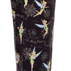Disney Womens' Tinker Bell Sleep Never Land Map Symbols Pajama Pants Black -Best Clothing Store GUEST 9be1866c 18ff 4468 9834 8051e8f91c64