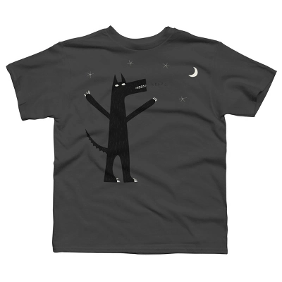 Boy's Design By Humans Arooo! By NicSquirrell T-Shirt 8 Boy's Design By Humans Arooo! By NicSquirrell T-Shirt - Image 6