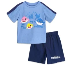 Pinkfong Baby Shark T-Shirt And Shorts Outfit Set Toddler -Best Clothing Store GUEST 9ceac70c 62fc 4c50 ae6f 9249f81c092e