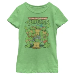 Girl's Teenage Mutant Ninja Turtles Best Friend Shot T-Shirt -Best Clothing Store GUEST a0299422 b619 408e a02e e34b84c63a7a