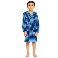 Leveret Kids Fleece Hooded Robe -Best Clothing Store GUEST a1df4643 d6e1 4f96 aa2a b58ca503fe86