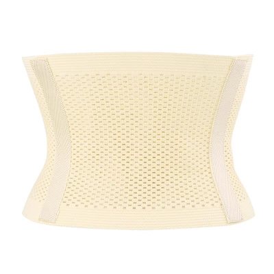 Unique Bargains Mesh Breathable Postpartum Belly Abdominal Shaping Belt Waist Wrapping Shaper Cincher Corset Shapewear Beige L 9 Unique Bargains Mesh Breathable Postpartum Belly Abdominal Shaping Belt Waist Wrapping Shaper Cincher Corset Shapewear Beige L - Image 7