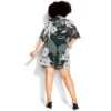 Women's Plus Size Wrap Precious Dress - Precious Jade | CITY CHIC