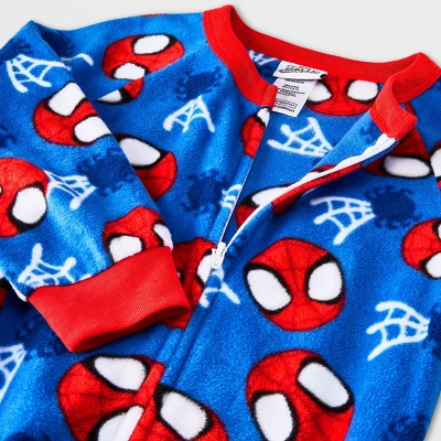 Toddler Boys' Marvel Spider-Man Wearable Blanket - Blue 4 Toddler Boys' Marvel Spider-Man Wearable Blanket - Blue - Image 2