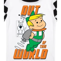 The Jetsons Elroy Out Of This World Checker Pattern Youth Boy's Short Sleeve Pajama Set -Best Clothing Store GUEST a70d3272 1acd 46d9 8918 b36364483f6c