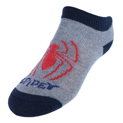 Textiel Trade Boy's Marvel Spiderman Sneaker Socks (3 Pairs) 4 Textiel Trade Boy's Marvel Spiderman Sneaker Socks (3 Pairs) - Image 2