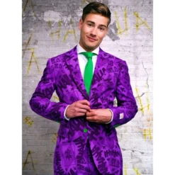 OppoSuits Men's Suit - The Joker Costume - Purple -Best Clothing Store GUEST a9138bcb 2b9a 48de a881 f713cb0a2c6e