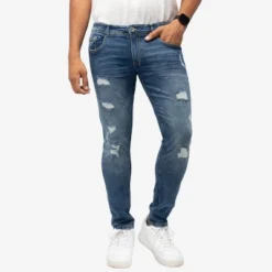 RAW X Men's Fashion Rip Destroyed Distressed Washed Denim Jean Pant -Best Clothing Store GUEST a9642568 897f 4910 979d 5ee4574d2814