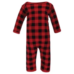 Hudson Baby Infant Boy Cotton Coveralls, Christmoose -Best Clothing Store GUEST a994a9cf 0495 4d0b 9b35 22e38abec500