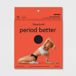 Thinx For All Women's Super Absorbency Bikini Period Underwear -Best Clothing Store GUEST a9b9b79e 1ec1 41c4 964e 33b5237711b8