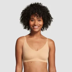 True & Co. True Everybody Women's Adjustable Strap Triangle Bra -Best Clothing Store GUEST aa243e5f f092 43bc a31d a21e7a6e7b1a