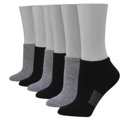 Hanes Premium Performance Women's Lightweight Textured Arch 6pk No Show Athletic Socks 5-9 7 Hanes Premium Performance Women's Lightweight Textured Arch 6pk No Show Athletic Socks 5-9 - Image 5