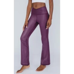 90 Degree By Reflex Interlink High Shine Cire Elastic Free Crossover V-Back Flared Leg Yoga Pants -Best Clothing Store GUEST abe444c3 caae 421a b094 bc78c7cb2079