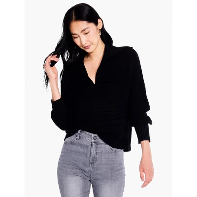 NIC + ZOE Drape Collar Shaker Sweater 5 NIC + ZOE Drape Collar Shaker Sweater - Image 3