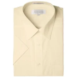 Marquis Men's Short Sleeve Regular Fit Dress Shirt - S To 4XL -Best Clothing Store GUEST ada6b9aa 8922 4bd5 ba1b ab52c0f4510e